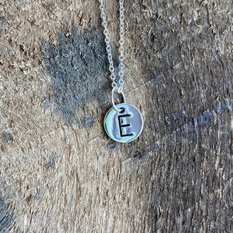 Sterling Silver Initial Charm