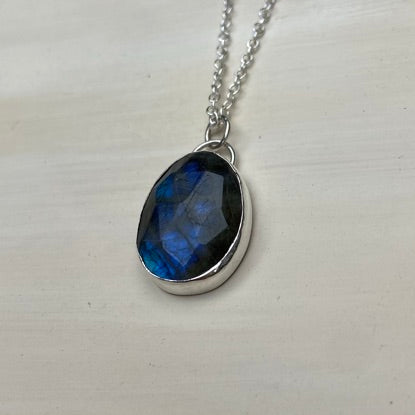 Labradorite necklace