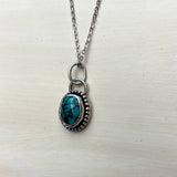 Turquoise Mini Oval Necklace