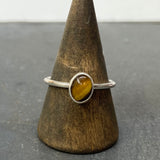 Gemstone Skinny Rings