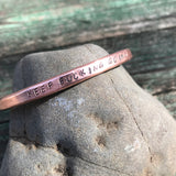 Custom Heavy Copper Cuff