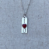 I Love You Tag Necklace