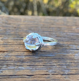 Spinning Crystal Ball Ring