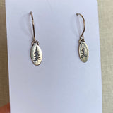 Tiny Evergreen Earrings