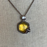 Bee & Honey Necklace