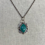 Diamond Turquoise Necklace