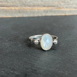 Oval Mother of Pearl Ring