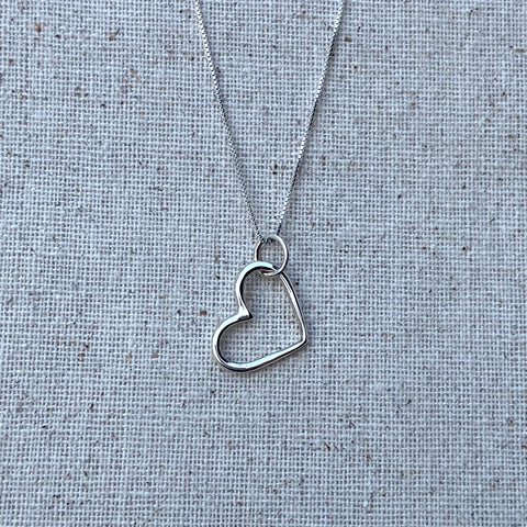 Open Heart Necklace