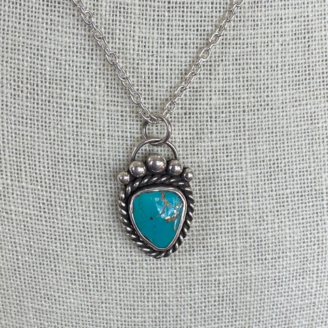 Turquoise Tripoint Necklace