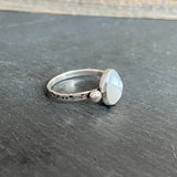 Oval Mother of Pearl Ring