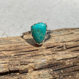 Tri point Turquoise Ring