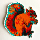 Squirrel Sticker