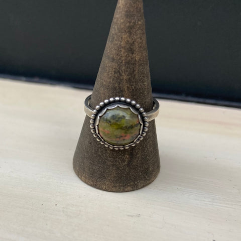 Unakite Ring