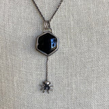 Black Onyx Spider Necklace