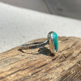 Tri point Turquoise Ring