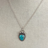 Turquoise Tripoint Necklace