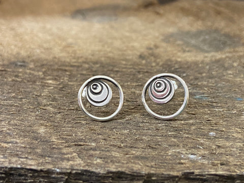 Circles Stud Earrings