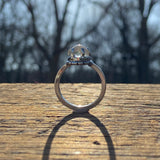 Spinning Crystal Ball Ring