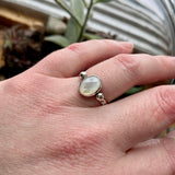 Oval Mother of Pearl Ring